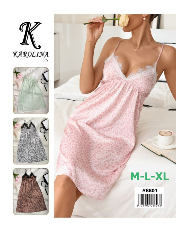 Piżama damska Roz M-L-XL, Mix kolor Paczka 12 szt